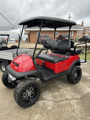 Club Car Precedent Golf Cart - Red