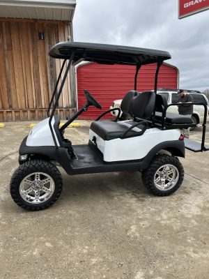 Club Car Precedent Golf Cart - White