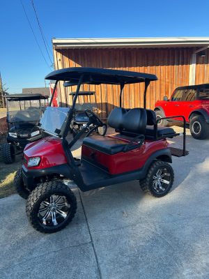 Club Car Tempo Golf Cart - Red