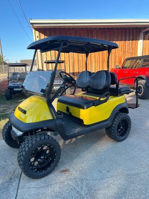 Club Car Precedent Golf Cart - Yellow